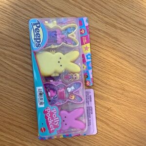 Mattel Polly Pocket Peeps Mini Playset - Yellow & Pink